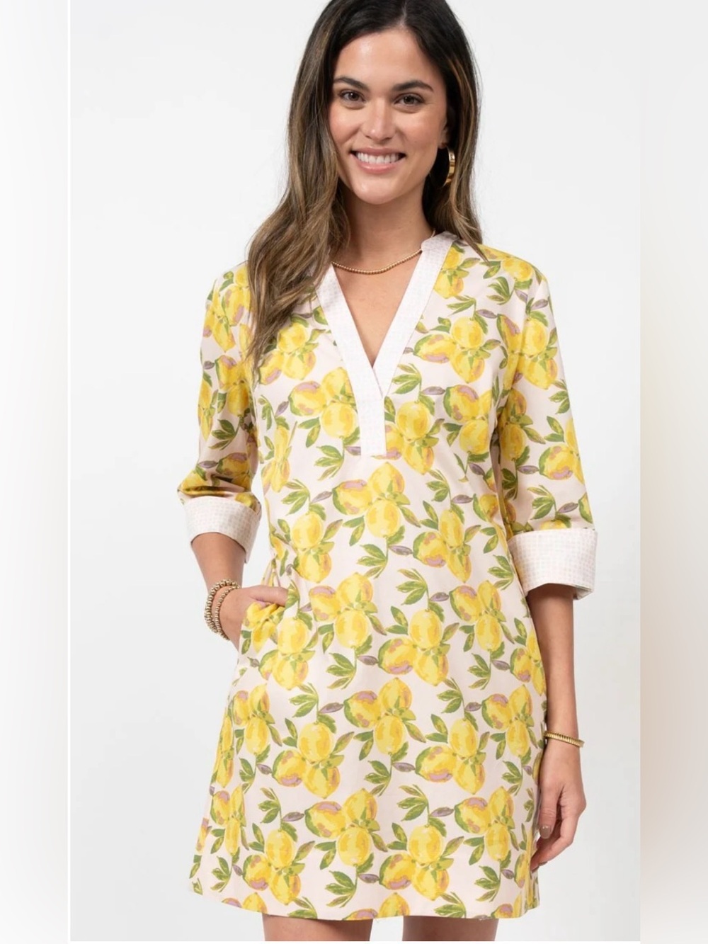 Uncle Frank Pink Lemonade Tunic Dress